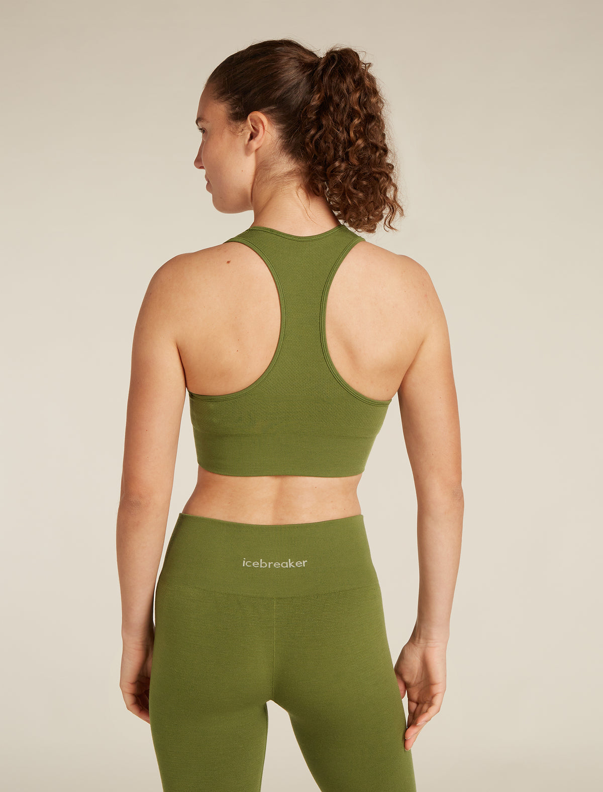 Women’s Merino Blend 260 ZoneKnit™ Seamless Bra Sphagnum - 2