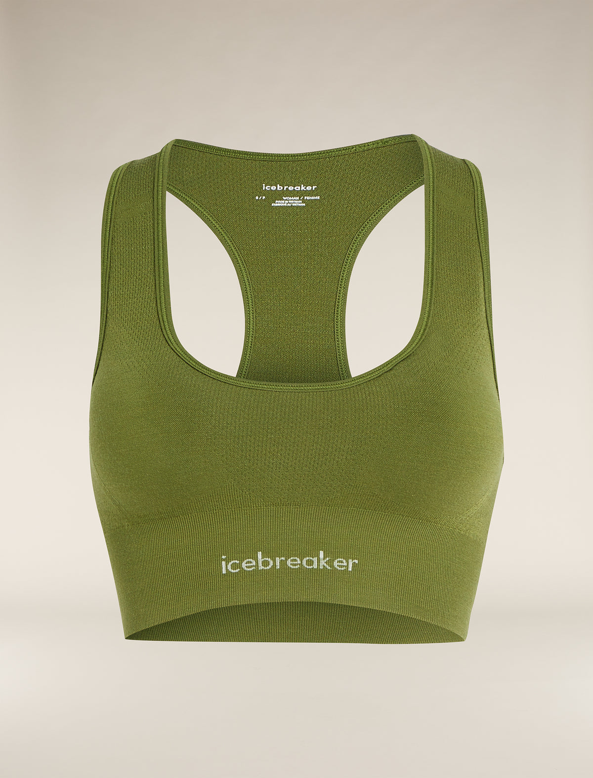 Women’s Merino Blend 260 ZoneKnit™ Seamless Bra Sphagnum - 8