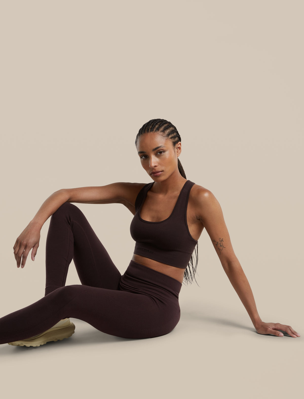 Women’s Merino Blend 260 ZoneKnit™ Seamless Bra Bittersweet - 7