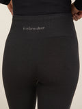 Women’s Merino Blend 260 ZoneKnit™ Seamless 25" Tights Black - 5