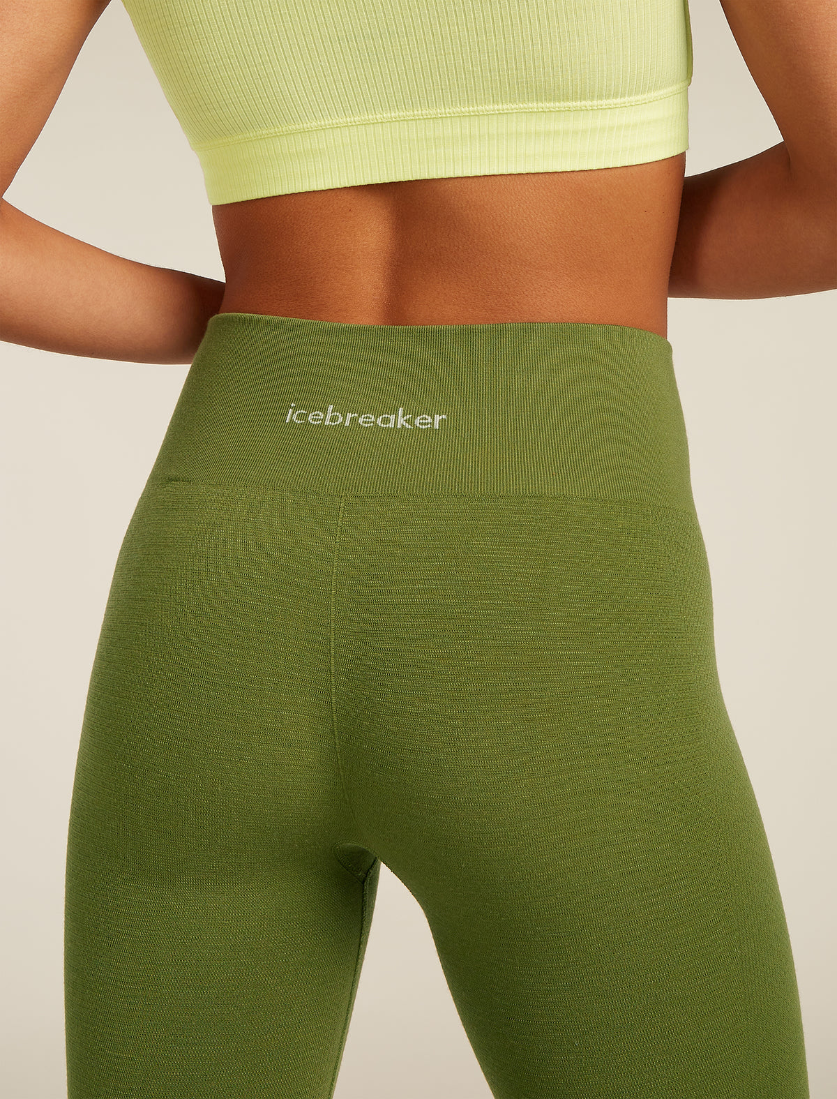 Women’s Merino Blend 260 ZoneKnit™ Seamless 25" Tights Sphagnum - 5