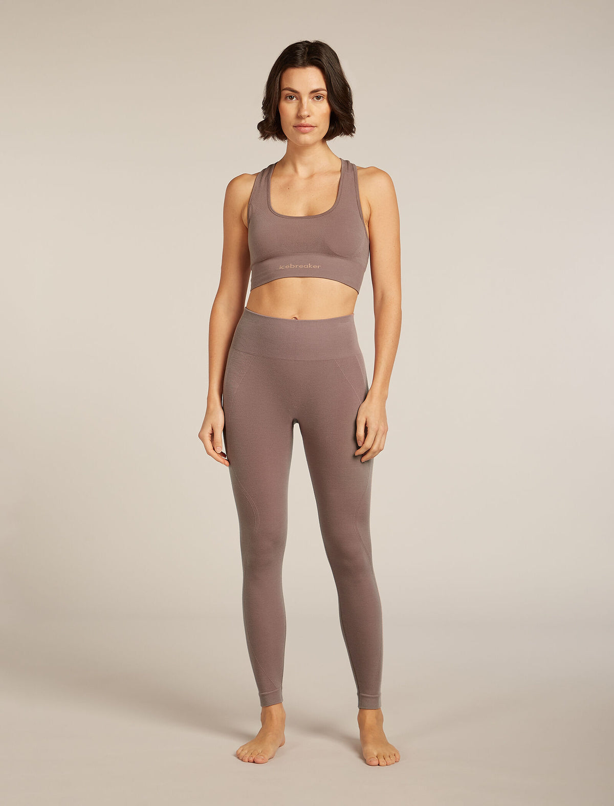 Women’s Merino Blend 260 ZoneKnit™ Seamless 25" Tights Summit - 3