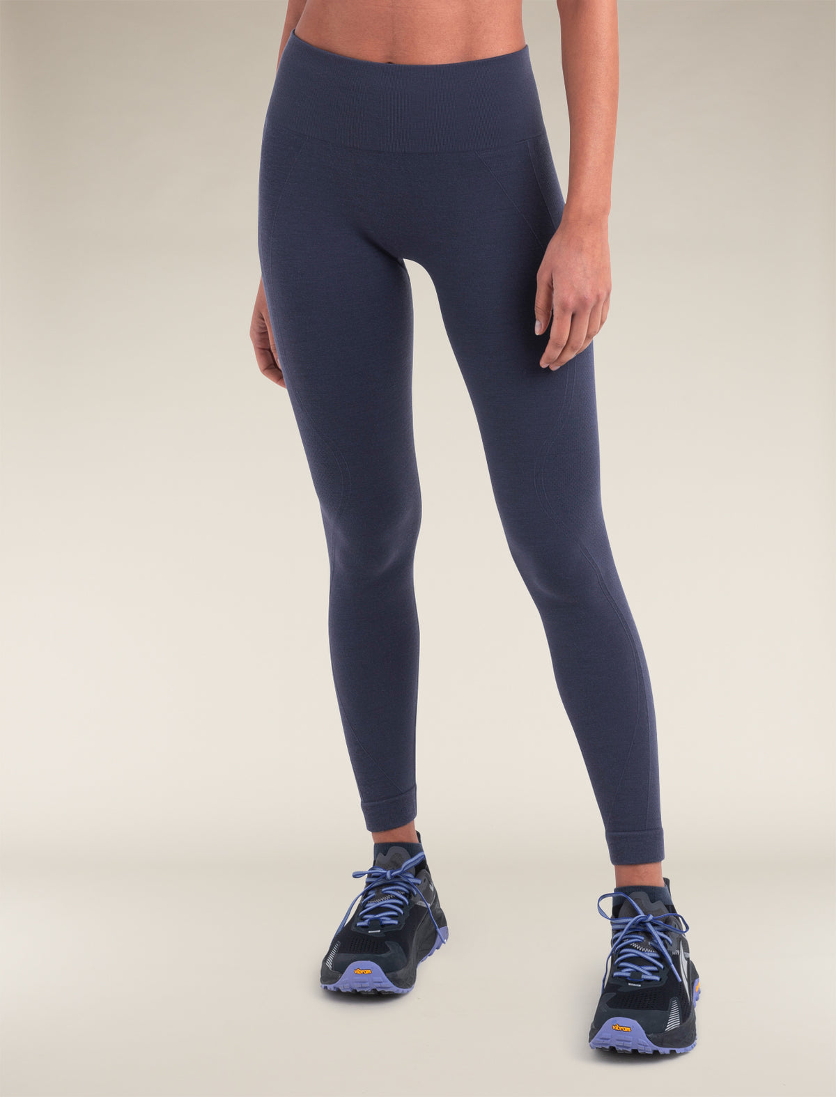 Women’s Merino Blend 260 ZoneKnit™ Seamless 25" Tights Graphite - 4