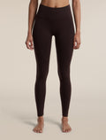 Women’s Merino Blend 260 ZoneKnit™ Seamless 25" Tights Bittersweet - 1