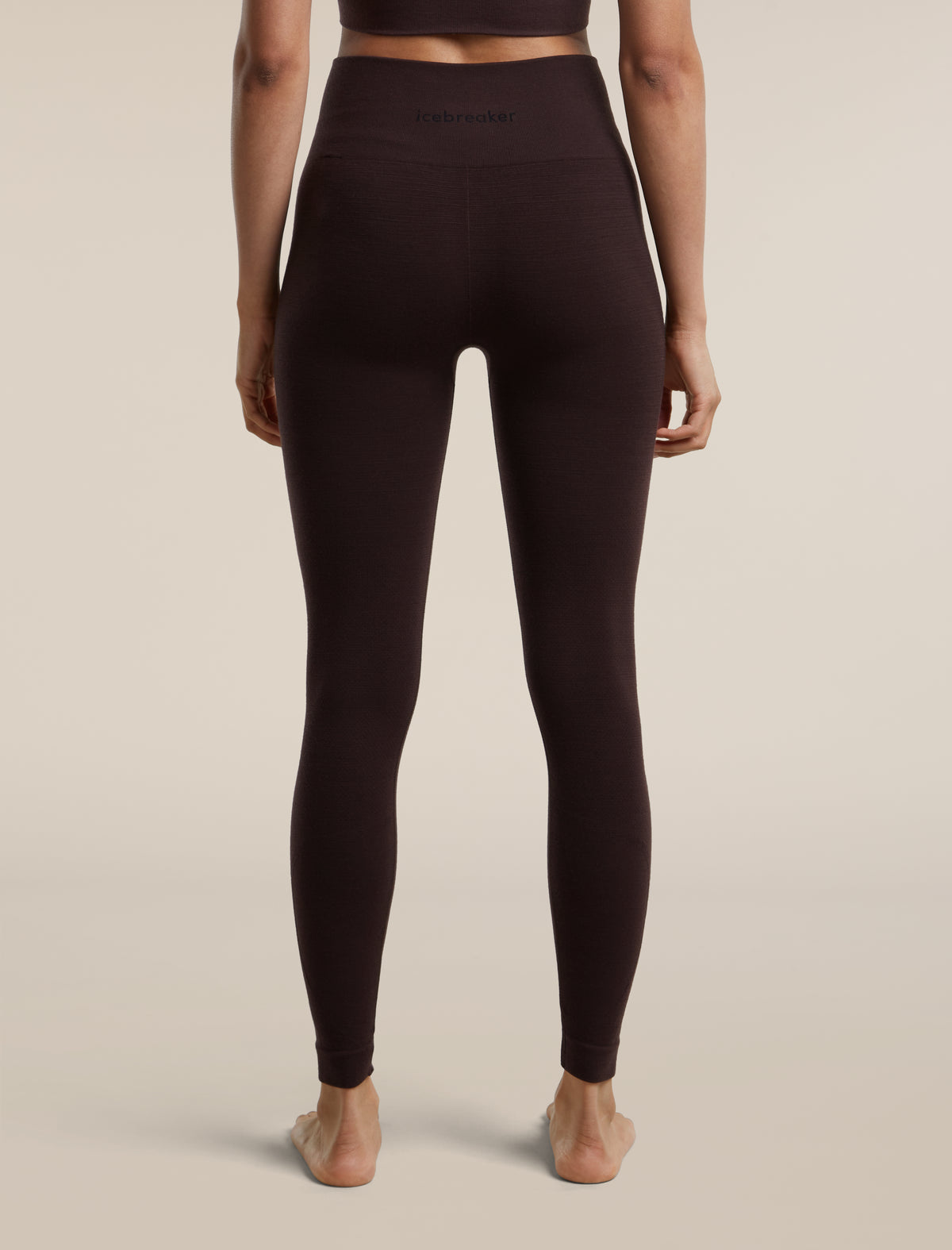 Women’s Merino Blend 260 ZoneKnit™ Seamless 25" Tights Bittersweet - 2