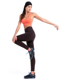 Women’s Merino Blend 260 ZoneKnit™ Seamless 25" Tights Bittersweet - 5