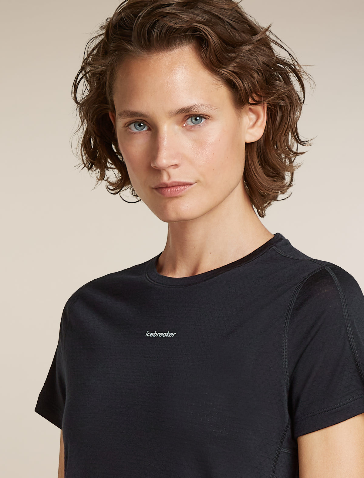 Women’s Merino Blend 125 Cool-Lite™ Speed Short Sleeve Slit Back T-Shirt Black - 8