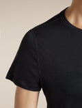 Women’s Merino Blend 125 Cool-Lite™ Speed Short Sleeve Slit Back T-Shirt Black - 10