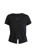 Women’s Merino Blend 125 Cool-Lite™ Speed Short Sleeve Slit Back T-Shirt Black - 8