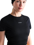 Women’s Merino Blend 125 Cool-Lite™ Speed Short Sleeve Slit Back T-Shirt Black - 7