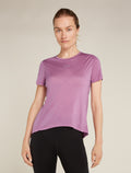 Women’s Merino Blend 125 Cool-Lite™ Speed Short Sleeve Slit Back T-Shirt Deco - 1