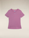 Women’s Merino Blend 125 Cool-Lite™ Speed Short Sleeve Slit Back T-Shirt Deco - 3