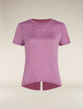 Women’s Merino Blend 125 Cool-Lite™ Speed Short Sleeve Slit Back T-Shirt Deco - 10