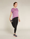 Women’s Merino Blend 125 Cool-Lite™ Speed Short Sleeve Slit Back T-Shirt Deco - 5