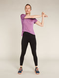 Women’s Merino Blend 125 Cool-Lite™ Speed Short Sleeve Slit Back T-Shirt Deco - 6