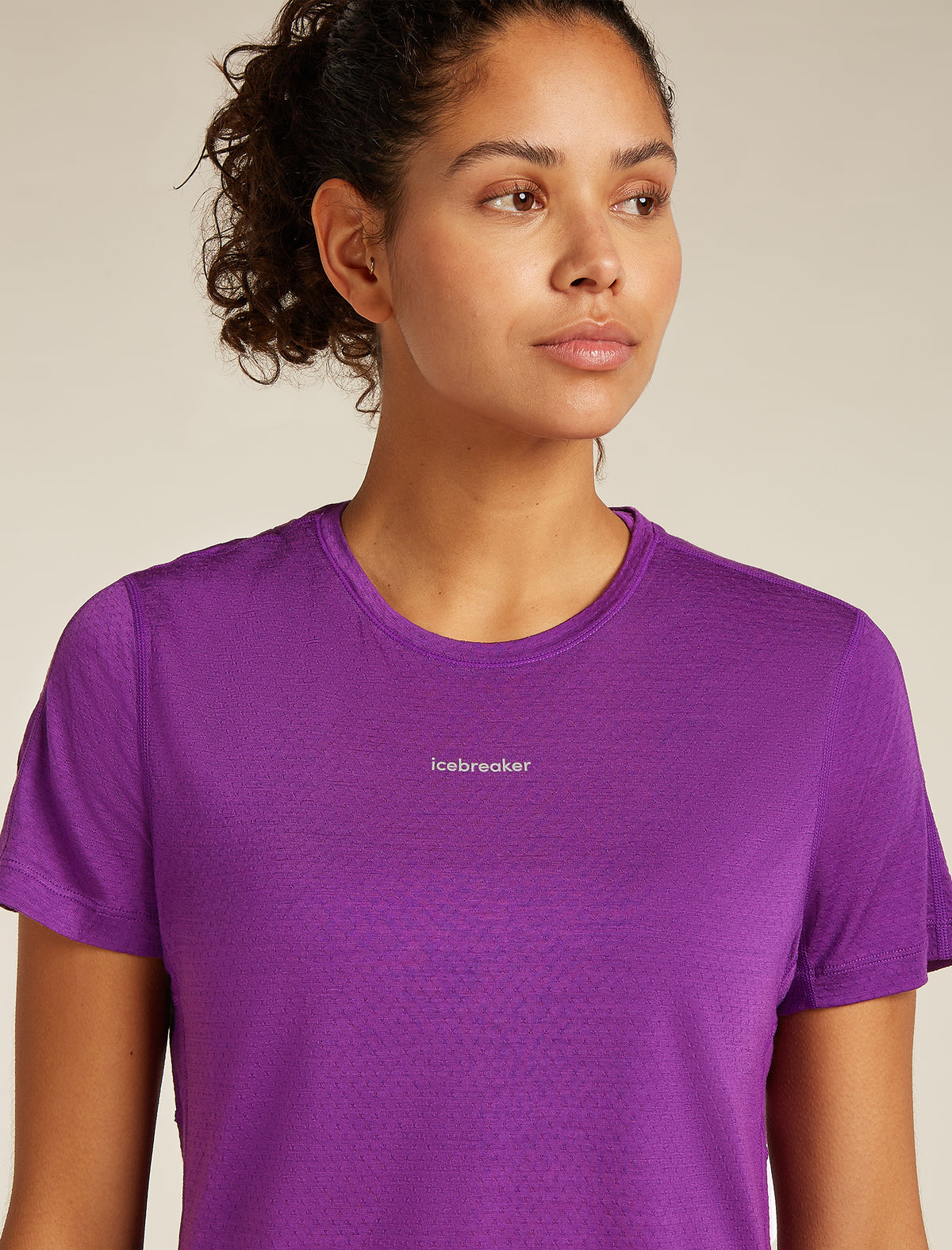 Women’s Merino Blend 125 Cool-Lite™ Speed Short Sleeve Slit Back T-Shirt Passion - 5