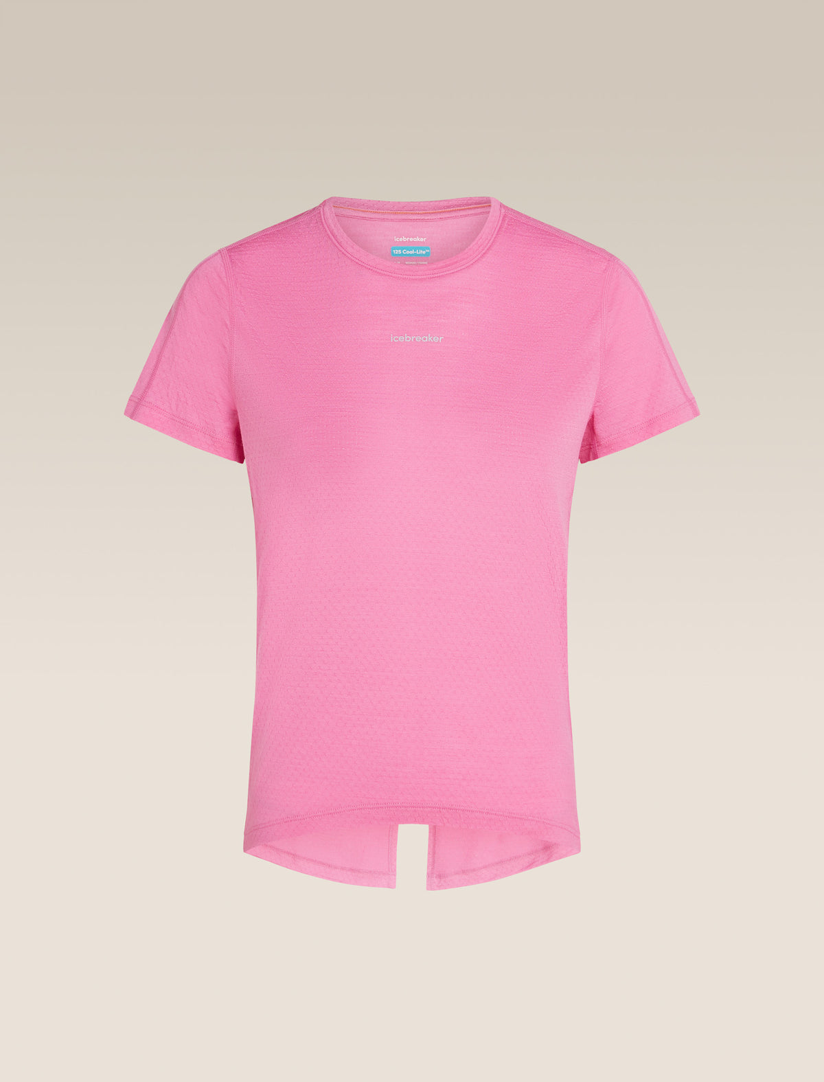 Women’s Merino Blend 125 Cool-Lite™ Speed Short Sleeve Slit Back T-Shirt Pop - 6