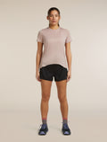 Women’s Merino Blend 125 Cool-Lite™ Speed Short Sleeve Slit Back T-Shirt Pink quartz - 4