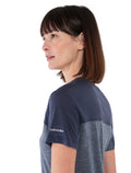 Women’s Merino Blend 125 Cool-Lite™ Sphere Short Sleeve T-Shirt Colour Block Graphite Heather/Graphite - 5