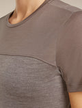Women’s Merino Blend 125 Cool-Lite™ Sphere Short Sleeve T-Shirt Colour Block Porcini hthr/Porcini - 7