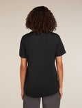 Women’s Merino 150 Tech Lite Short Sleeve Relaxed T-Shirt Black - 2