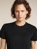 icebreaker-apac Women’s Merino 150 Tech Lite Short Sleeve Crop T-Shirt Black Women - 6
