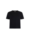 Women’s Merino 150 Tech Lite Short Sleeve Crop T-Shirt Black - 6