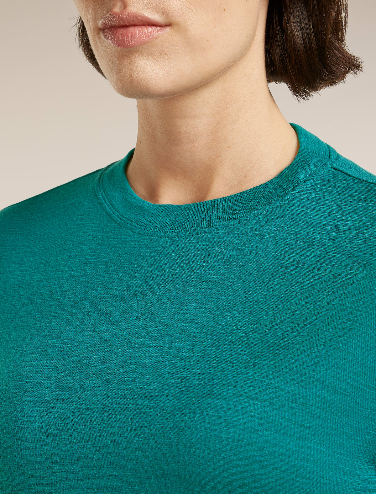 Women’s Merino 150 Tech Lite Short Sleeve Crop T-Shirt Tidal teal - 5