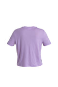 Women’s Merino 150 Tech Lite Short Sleeve Crop T-Shirt Purple Gaze - 8