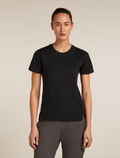 Women’s 150 MerinoFine™ Ace Short Sleeve T-Shirt Black - 1