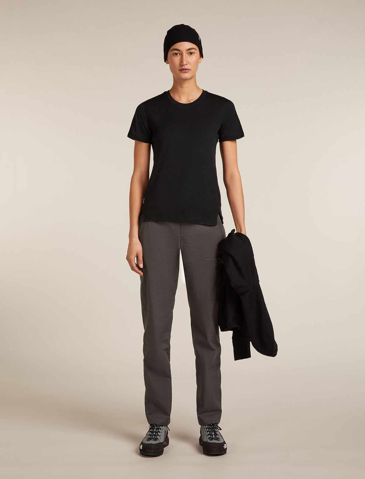 Women’s 150 MerinoFine™ Ace Short Sleeve T-Shirt Black - 4