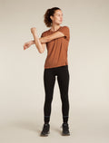 Women’s 150 MerinoFine™ Ace Short Sleeve T-Shirt Dusty clay - 4