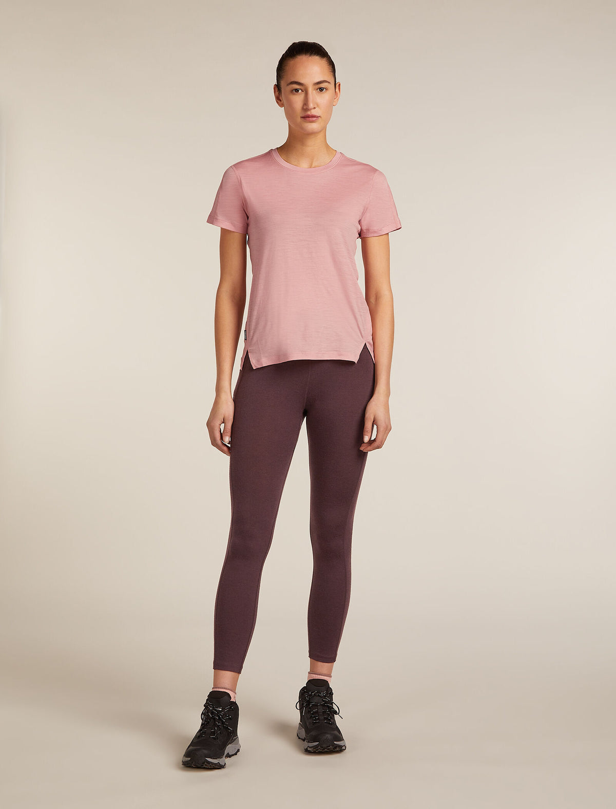 Women’s 150 MerinoFine™ Ace Short Sleeve T-Shirt Blush - 3