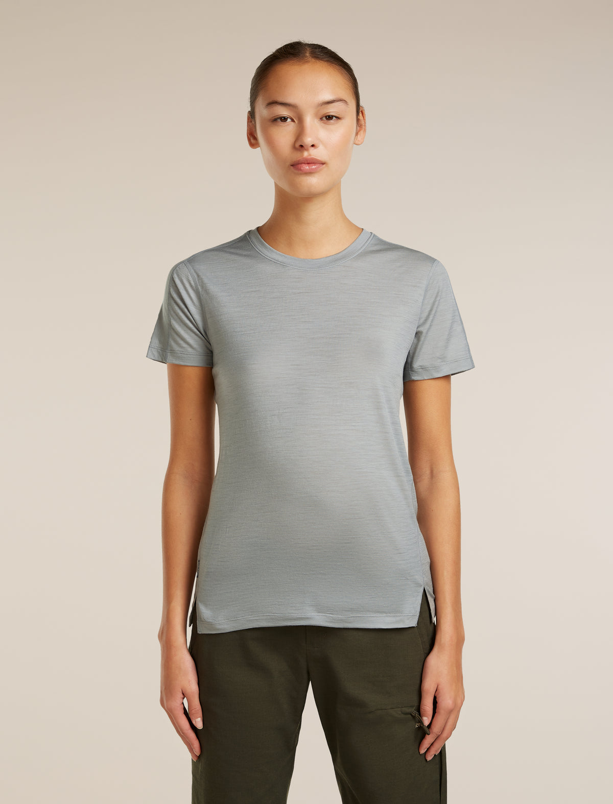Women’s 150 MerinoFine™ Ace Short Sleeve T-Shirt Proto grey - 1