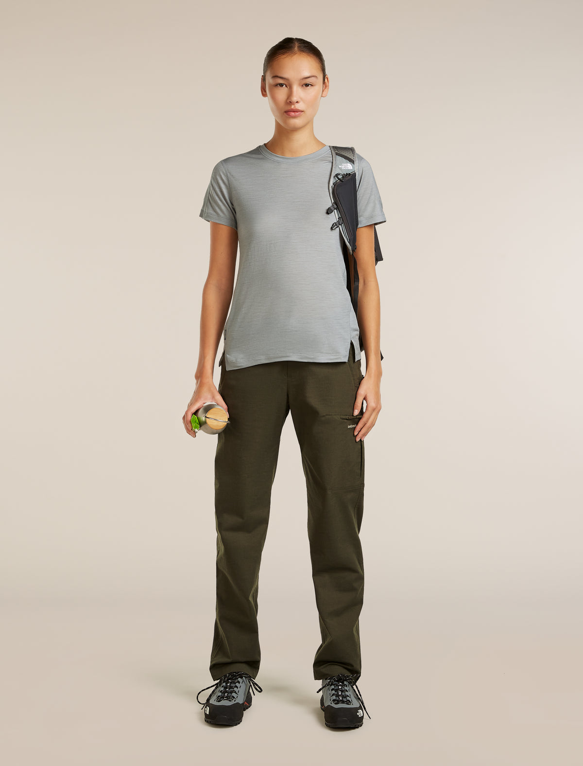 Women’s 150 MerinoFine™ Ace Short Sleeve T-Shirt Proto grey - 4