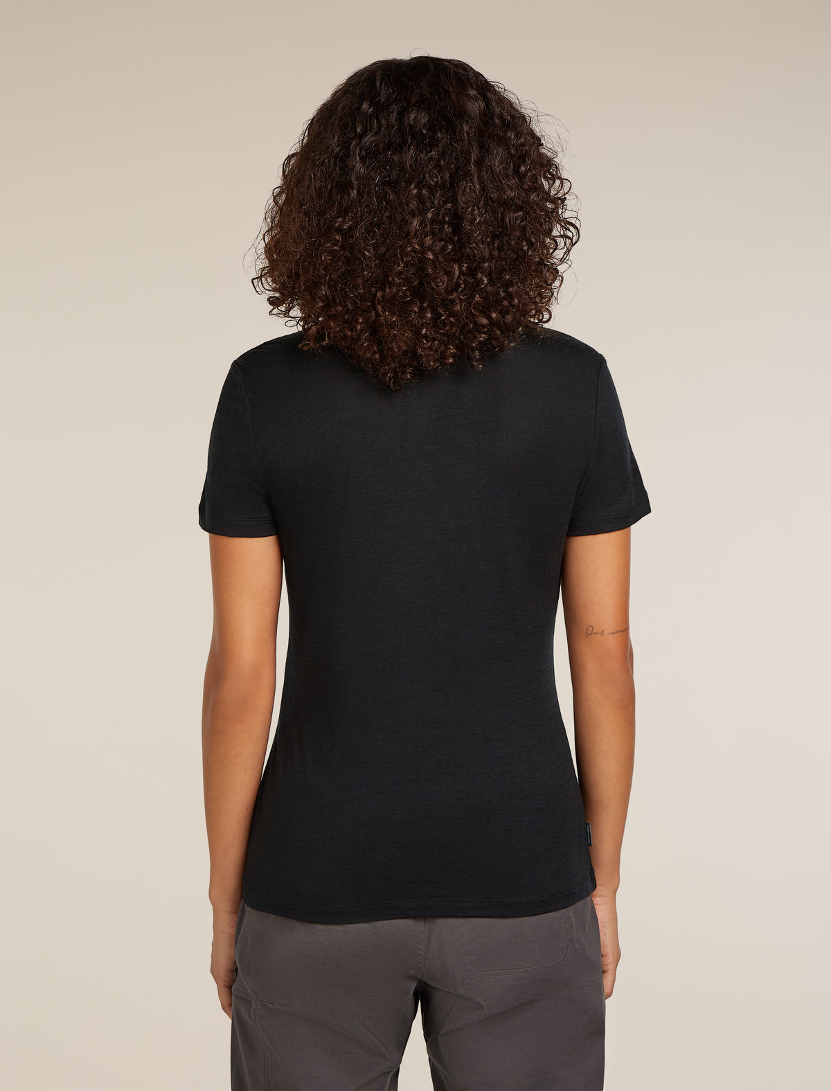 Women’s Merino 150 Tech Lite Short Sleeve Polo Black - 2