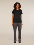 Women’s Merino 150 Tech Lite Short Sleeve T-Shirt Black - 3