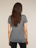 Women’s Merino 150 Tech Lite Short Sleeve T-Shirt Gritstone Heather - 2