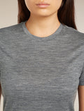 Women’s Merino 150 Tech Lite Short Sleeve T-Shirt Gritstone Heather - 7