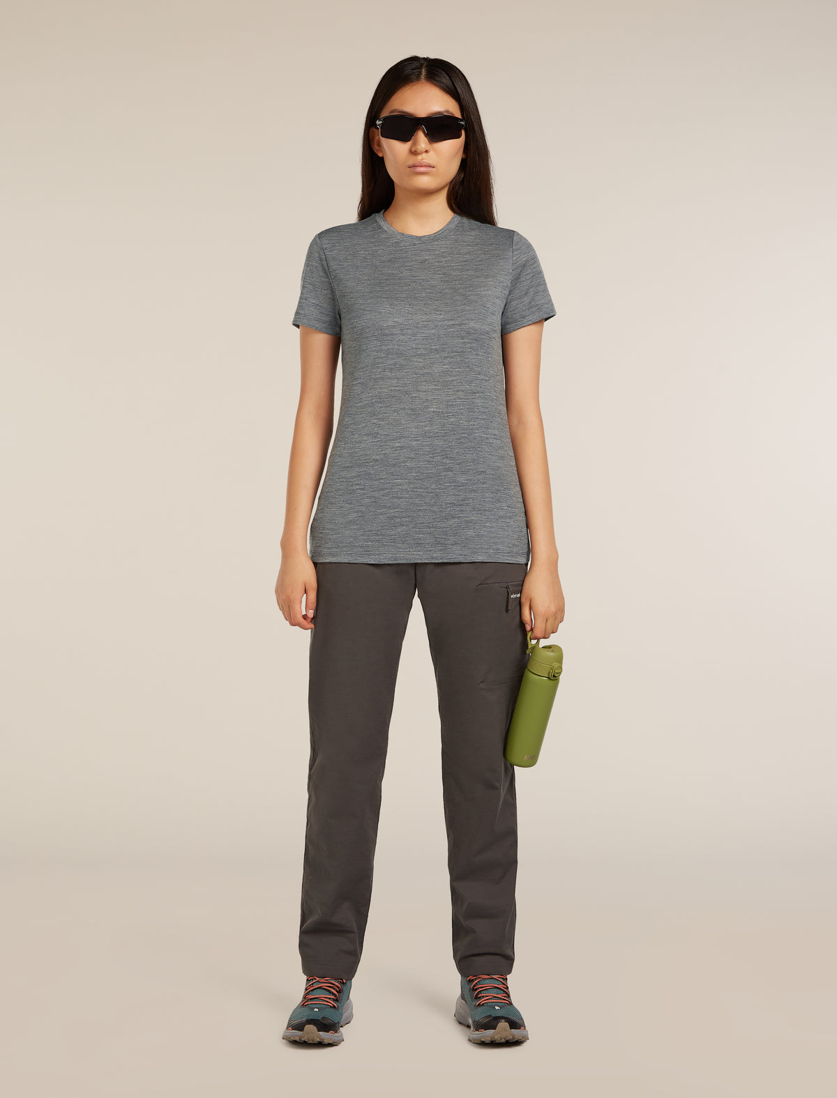 Women’s Merino 150 Tech Lite Short Sleeve T-Shirt Gritstone Heather - 4