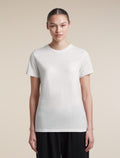 Women's Merino 150 Tech Lite Short Sleeve T Shirt Ecru Heather - 1