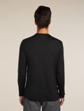 Men’s Merino Blend 125 Cool-Lite™ Sphere Long Sleeve T-Shirt Black - 2