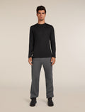 Men’s Merino Blend 125 Cool-Lite™ Sphere Long Sleeve T-Shirt Black - 3
