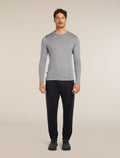 Men’s Merino Blend 125 Cool-Lite™ Sphere Long Sleeve T-Shirt Metro Heather - 3
