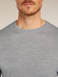 Men’s Merino Blend 125 Cool-Lite™ Sphere Long Sleeve T-Shirt Metro Heather - 5