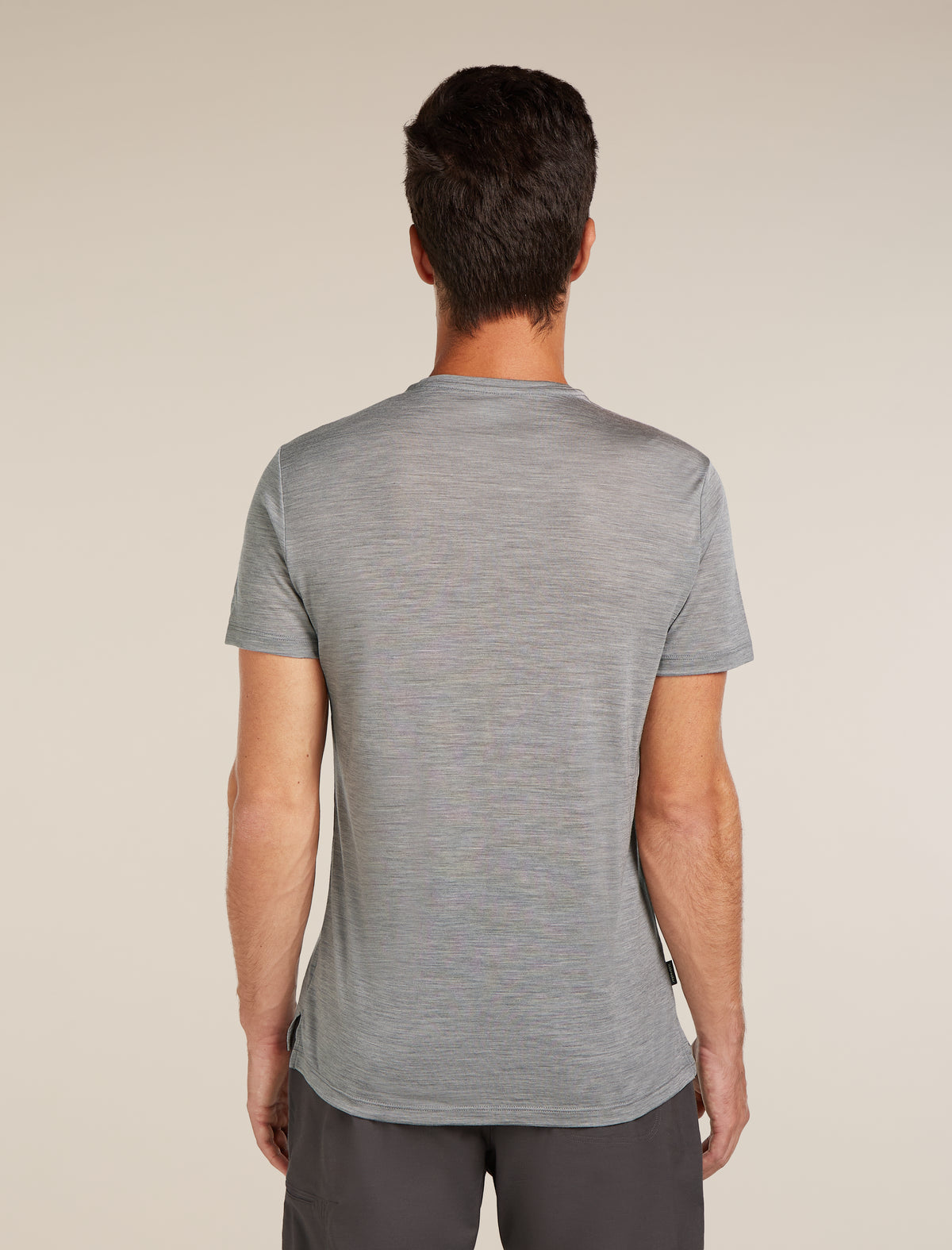 Men’s Merino Blend 125 Cool-Lite™ Sphere Short Sleeve T-Shirt Metro Heather - 2