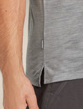 Men’s Merino Blend 125 Cool-Lite™ Sphere Short Sleeve T-Shirt Metro Heather - 8