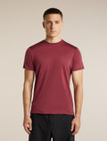 Men’s Merino Blend 125 Cool-Lite™ Sphere Short Sleeve T-Shirt Port - 1