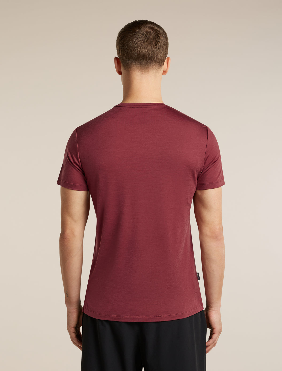 Men’s Merino Blend 125 Cool-Lite™ Sphere Short Sleeve T-Shirt Port - 2