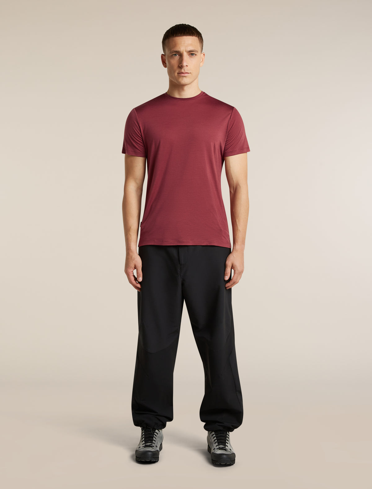 Men’s Merino Blend 125 Cool-Lite™ Sphere Short Sleeve T-Shirt Port - 3
